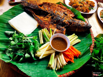 cá lóc nướng