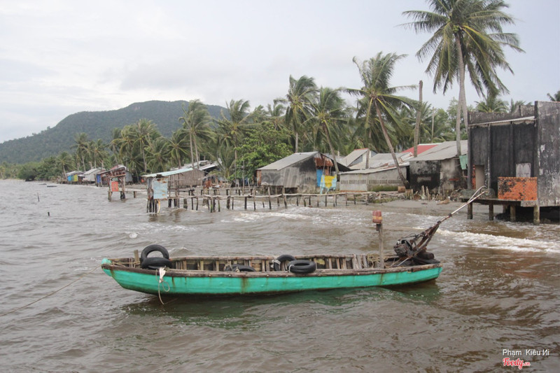 Một góc làng chài