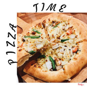 Pizza hải sản sốt tiêu đen 