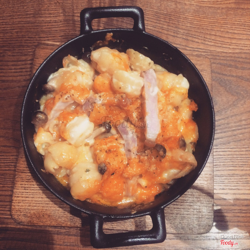Mac and Cheese với Truffle và Ham