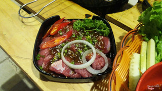 Thịt sốt BBQ