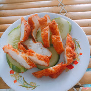 Chả mực giã tay Hạ Long