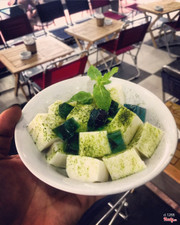 Sữa chua dẻo vị matcha