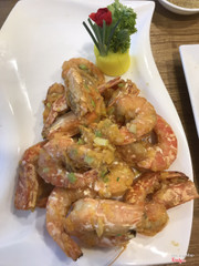 Tôm kim sa béo béo vị trứng muối