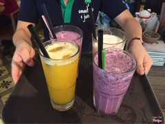 Các loại nước trái cây của Smoothies&Juices 