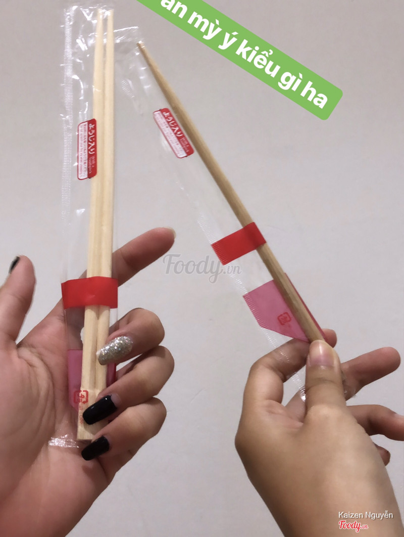 Đũa thì chiếc 2 chiếc 1