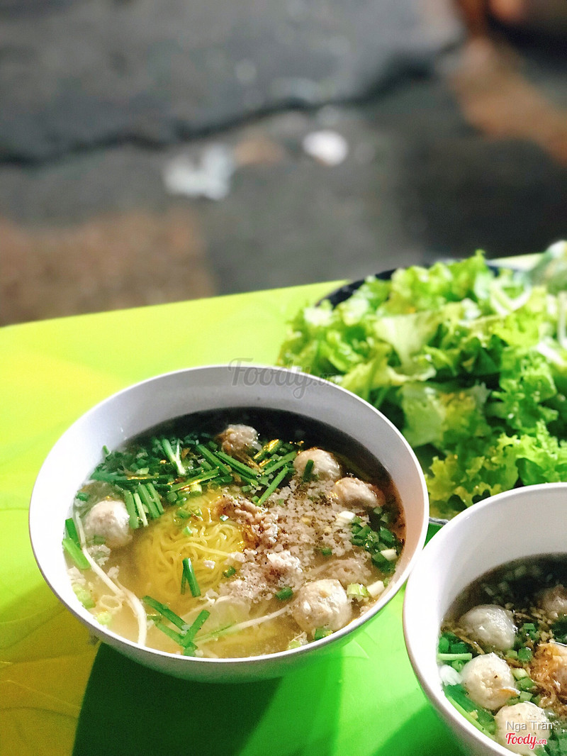Mì bò viên
