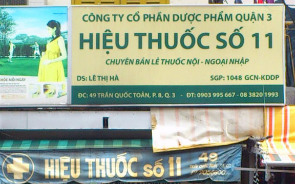 Hiệu Thuốc Số 11 - Trần Quốc Toản