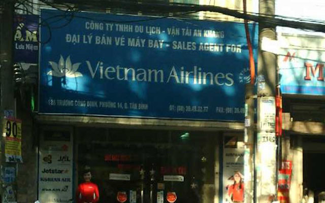 Đại Lý Vé Máy Bay An Khang - Trương Công Định