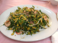 bông điên điển kho tép