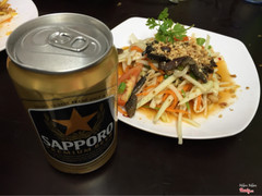 Gỏi đu đủ ba khía<a class='hashtag-link' href='/ho-chi-minh/hashtag/sapporopremiumbeer-188774'>#SapporoPremiumBeer</a>