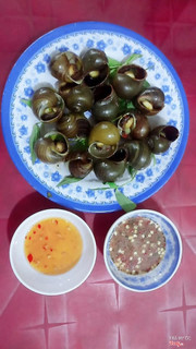 ốc bưu nướng mắm ớt