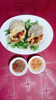 ốc tỏi nướng mắm ớt