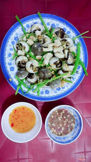 ốc mỡ cháy tỏi