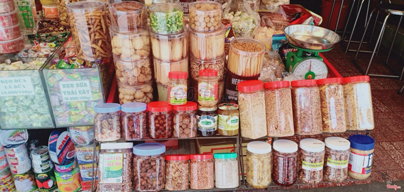 Các loại bánh khô đóng hộp sẵn