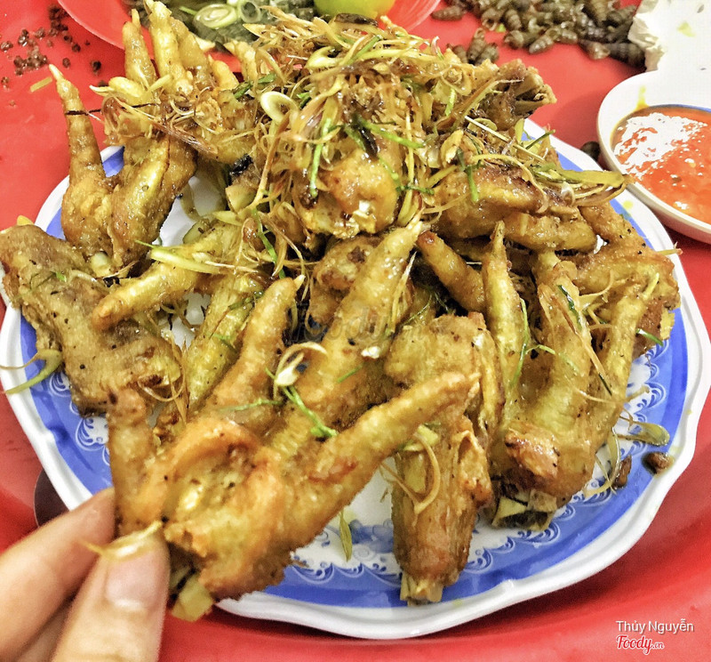 chân gà rang muối