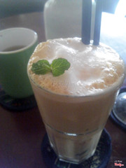 cafe sinh tố dừa