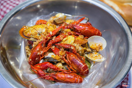 Crawfish sốt Cajun