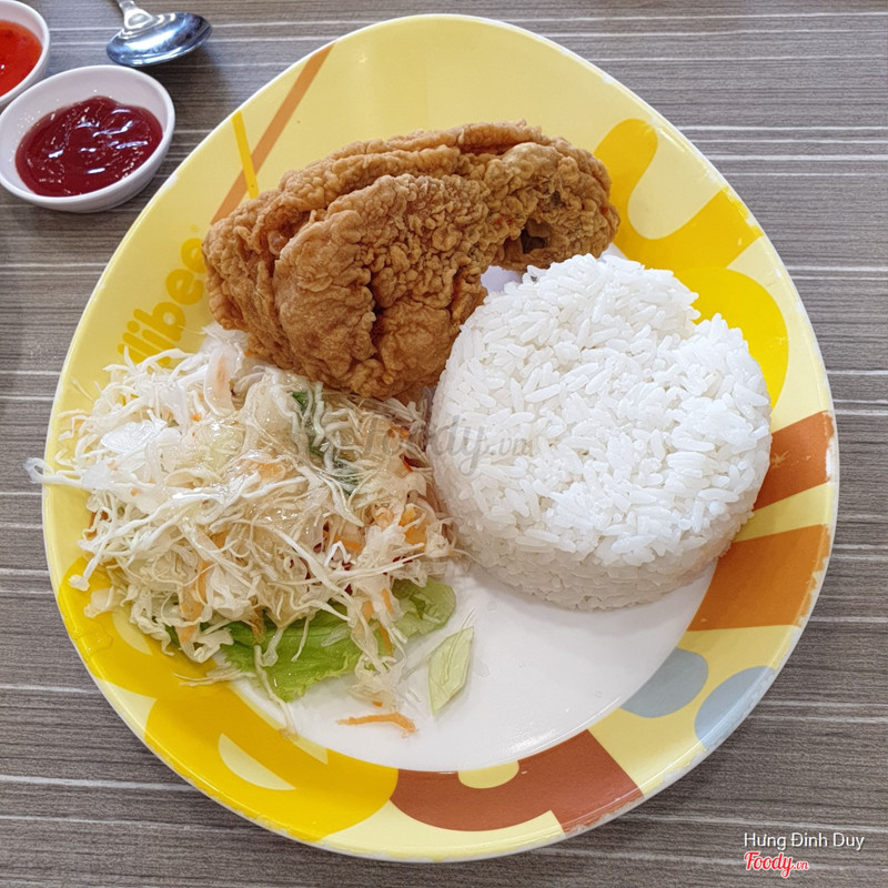 Gà giòn vui vẻ.