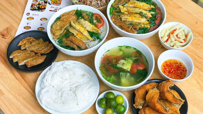 SINCE 1994 - BÚN CHẢ & BÚN CÁ CHẤM GIÒN HÀ NỘI - Võ Thị Sáu