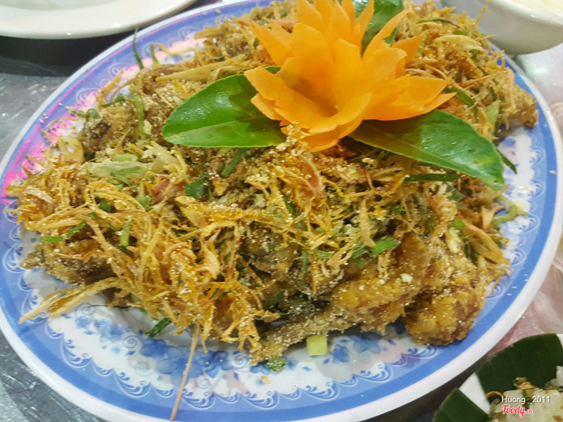 vịt rang muối