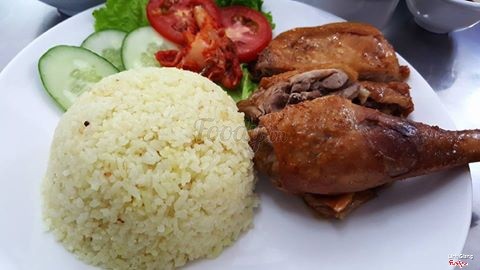cơm gà quay