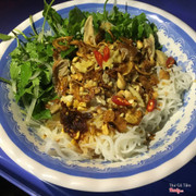 bún vịt trộn