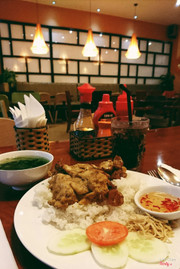 Cơm gà nướng