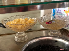 Trân châu giòn và pudding