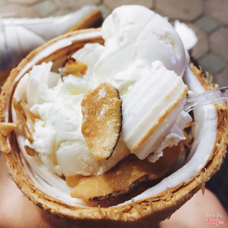 kem dừa