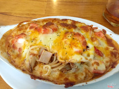 Mì ý phomai đút lò