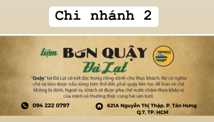 Tiệm Bún Quậy Đà Lạt (HCM) - Bún Hải Sản - 621A Nguyễn Thị Thập