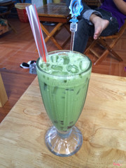 Trà xanh nè... Mình khoái nhất món này...