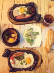 Bò quanh lữa hồng ( bò waka )
