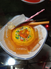 Thạch flan vị chah dây nha cả nhà!