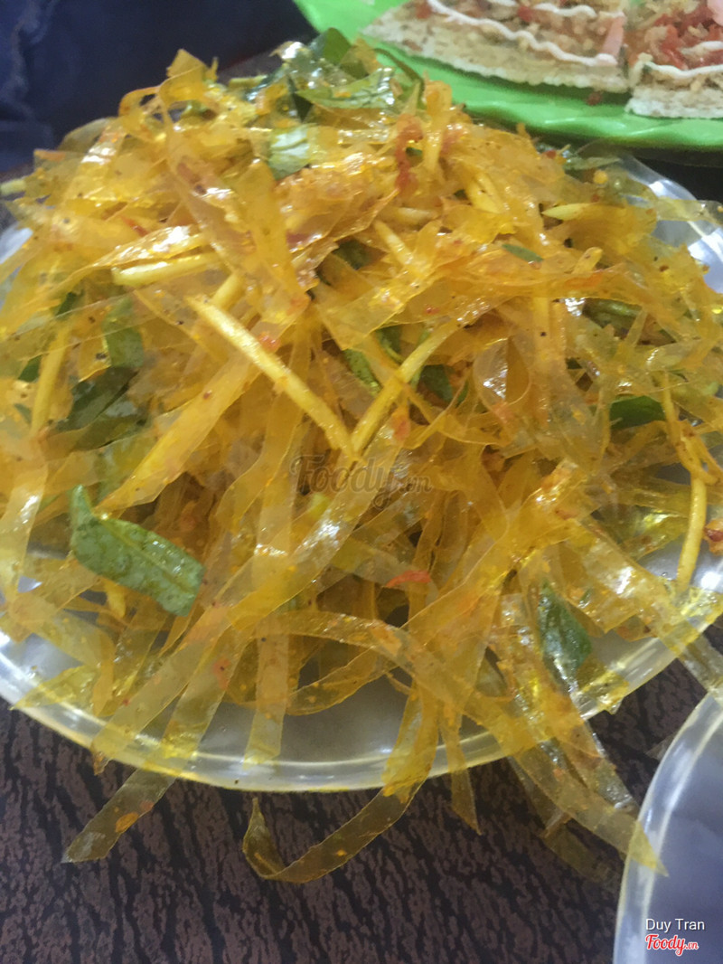 bánh tráng trộn