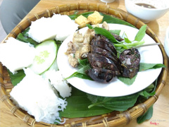 bún lòng rán