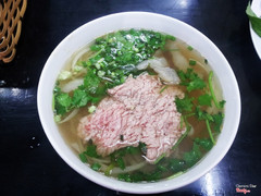 Phở bò tái gân 35k