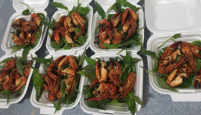 Càng Ghẹ Rang Muối