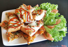 b&#225;nh m&#236; nướng cheese đ&#250;t l&#242;