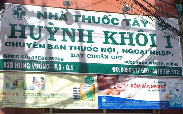 Nhà Thuốc Tây Huỳnh Khôi 1 - Hùng Vương