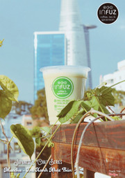 Trà xanh nhật bản, matcha milk tea