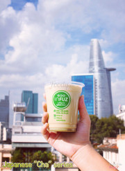 Trà sữa gạo rang nâu Nhật Bản- Genmaicha Milk Tea