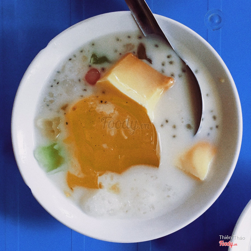 Thạch chanh leo caramel