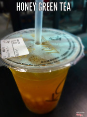 Honey green tea