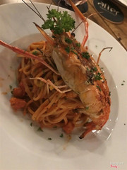 After Prawns Linguine