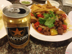 Bò xào lúc lắc<a class='hashtag-link' href='/ho-chi-minh/hashtag/sapporopremiumbeer-188774'>#SapporoPremiumBeer</a>