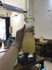 Sinh tố nha đam chanh muối