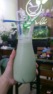 Sinh tố dưa leo - bạc hà 