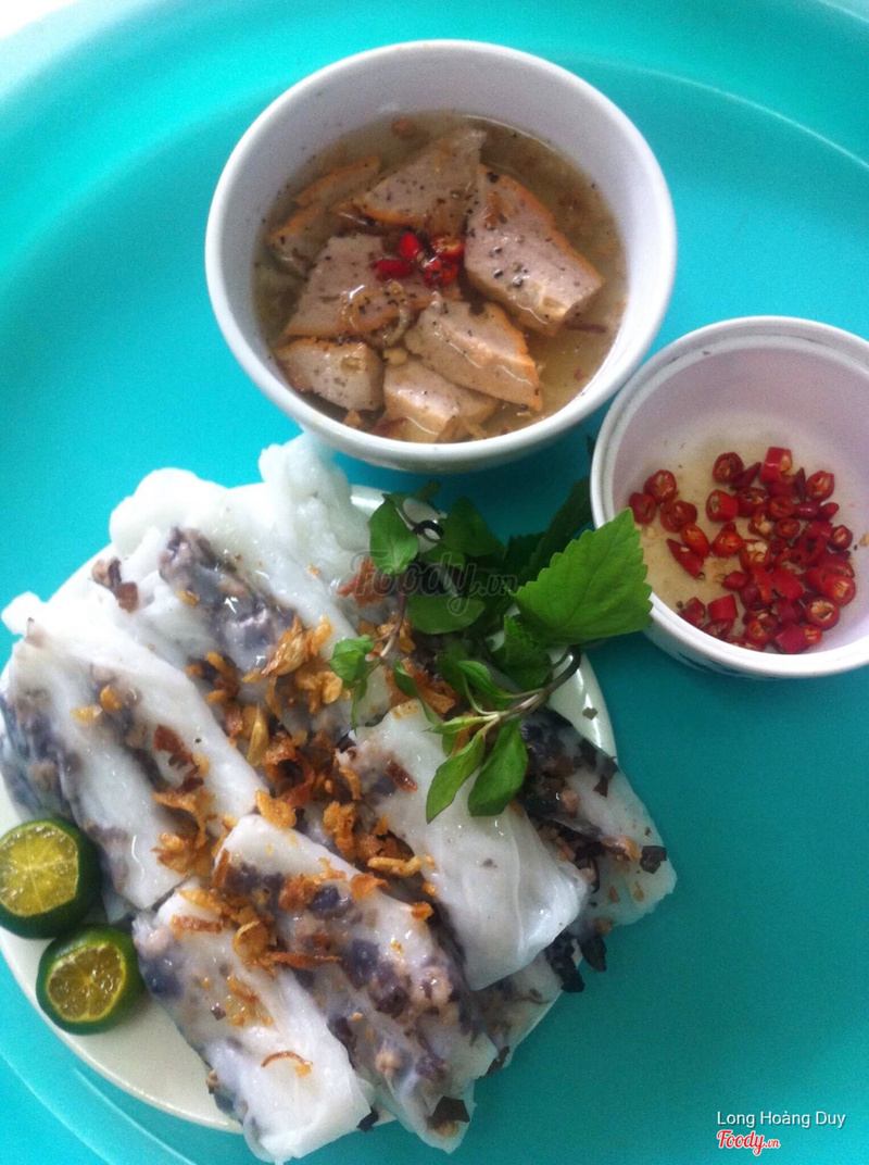 bánh cuốn chả